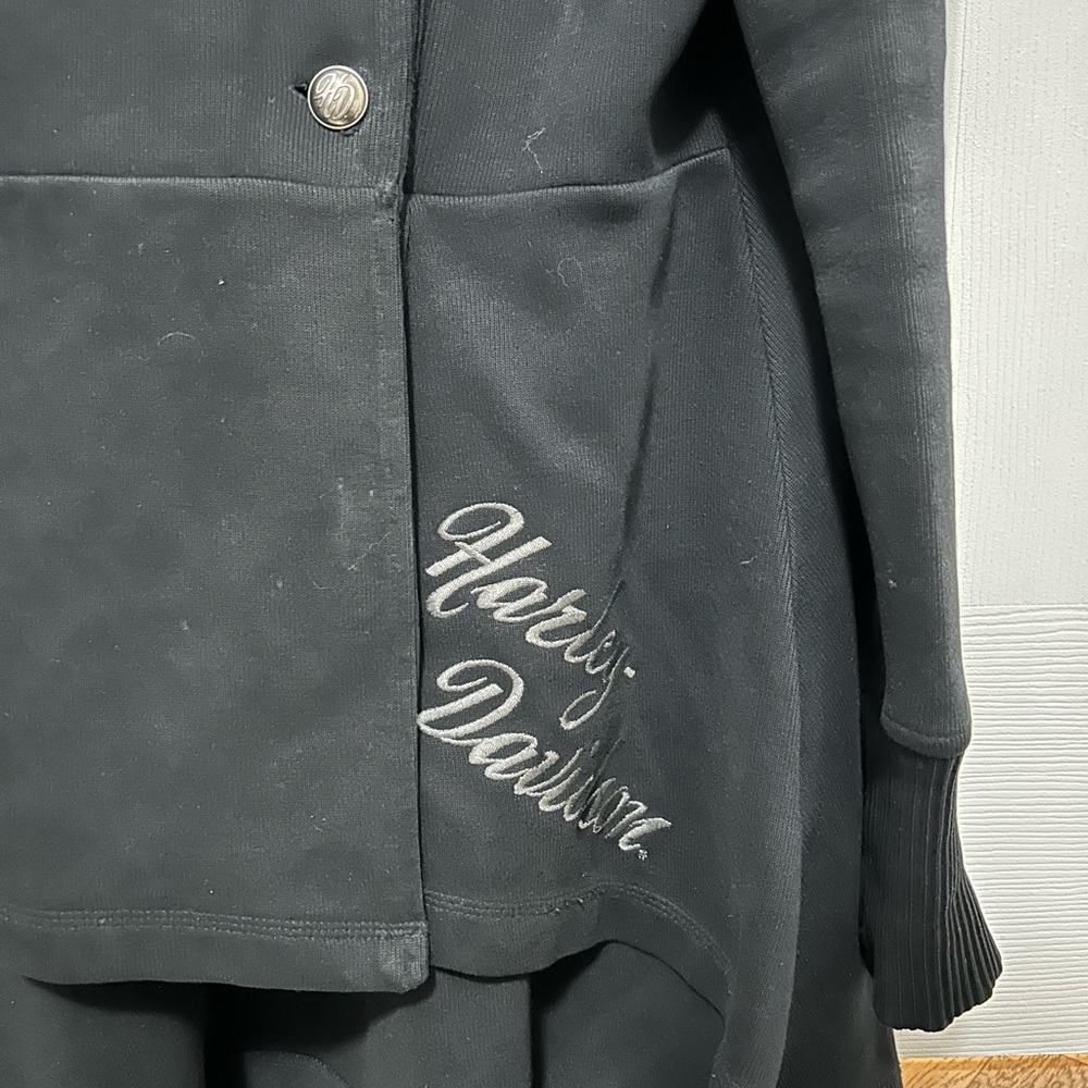 Harley-Davidson Women's double-breasted peacoat - Picture 2 of 5